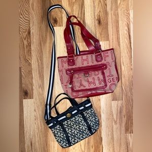 2 Tommy Hilfiger Vintage Handbag Purses